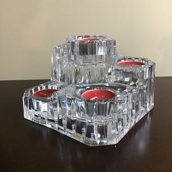 Retired Partylite  Square Votive Candle Holder - Picture 3 of 3